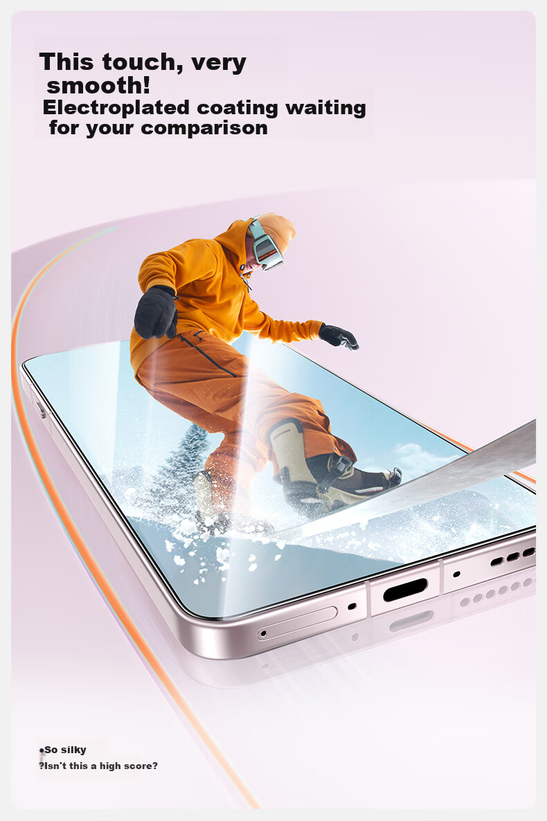 Защитное стекло Shanmo для OPPO Find X8 Ultra, противоударное, антибликовое, с защитой от отпечатков пальцев, гладкое, 2 шт.