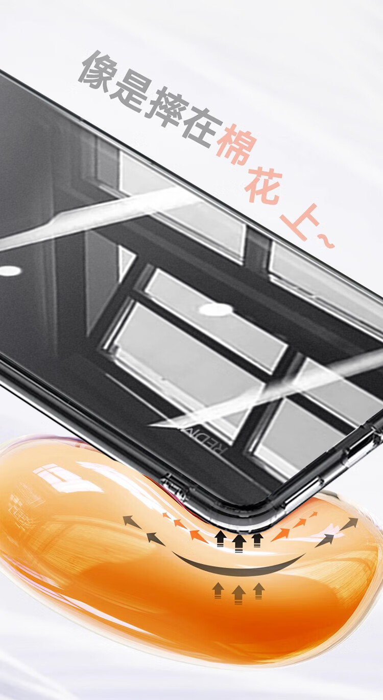 Чехол для Xiaomi Redmi K80 Ultra Edition KOOLIFE, прозрачный, TPU, защита камеры, простой стиль