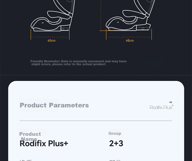 Автокресло Maxi-Cosi RodifixPlus для детей от 3 до 12 лет, цвет Graphite Gray