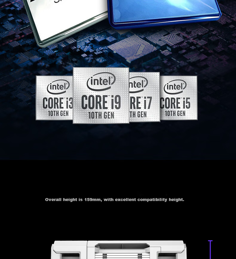 Кулер для процессора CoolerMaster Hyper 612 White, 6 тепловых трубок, однобашенный, два вентилятора Mobius, универсальная поддержка LGA1700