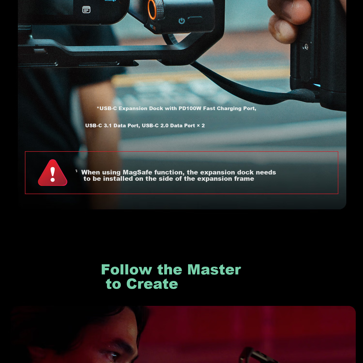 Комплект для видеоблогинга SmallRig 4596 Brandon Li Co-Created All-In Professional Live Streaming Phone Cage