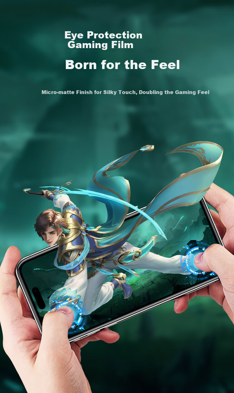 Защитная пленка BOSQING AG Frosted для Apple iPhone 11 / XR, противоударная, антибликовая, защищающая от синего света
