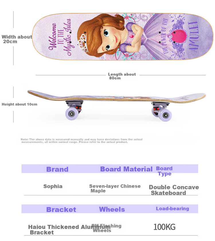 Детский скейтборд Disney