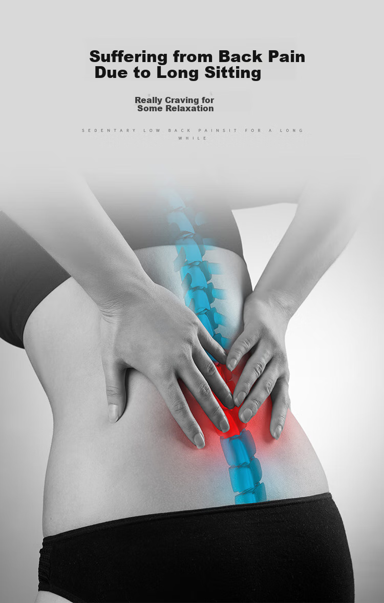 Подушка для спины AiSleep Lumbar Support Pillow, ортопедическая, для офиса и автомобиля, поддержка поясницы, комфорт при длительном сидении