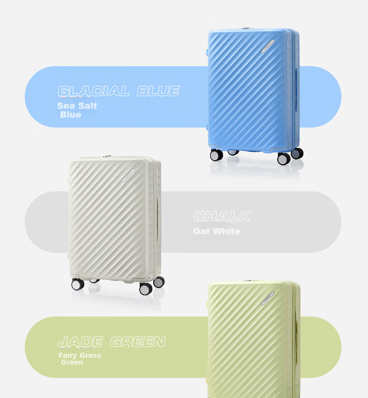 Чемодан AMERICAN TOURISTER, 24 дюйма, стильный, с кодовым замком, черный