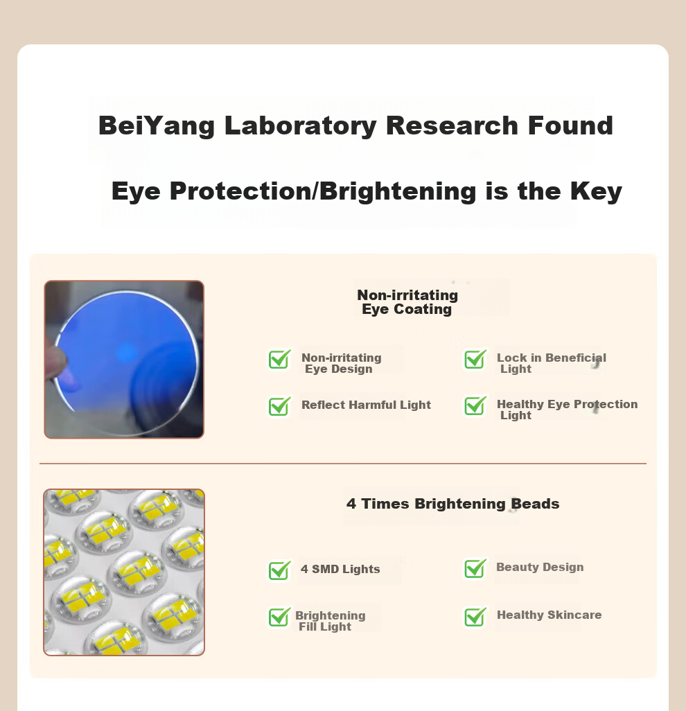 Светодиодный RGB-фонарь Beiyang для селфи, портативный, мини, для фото и видеосъемки, с клипсой и креплением "холодный башмак", 360°, 2700-6500K, 750mAh, Pearl White