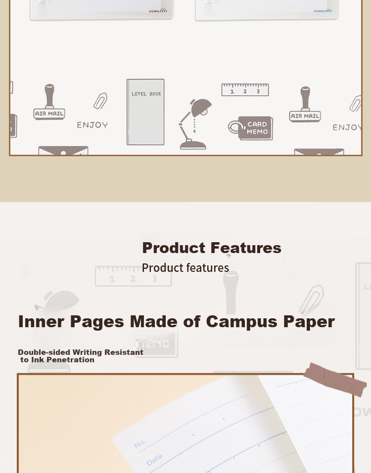 Блокнот KOKUYO Campus 8 отверстий