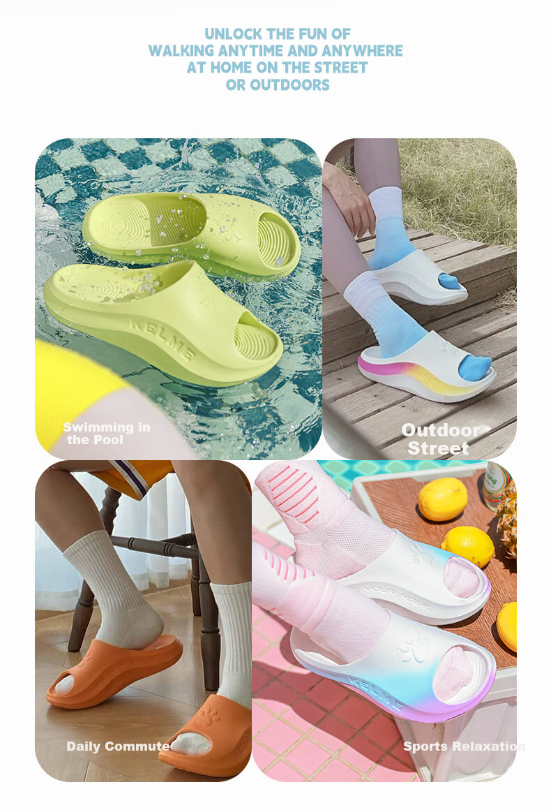 Мужские шлепанцы KELME