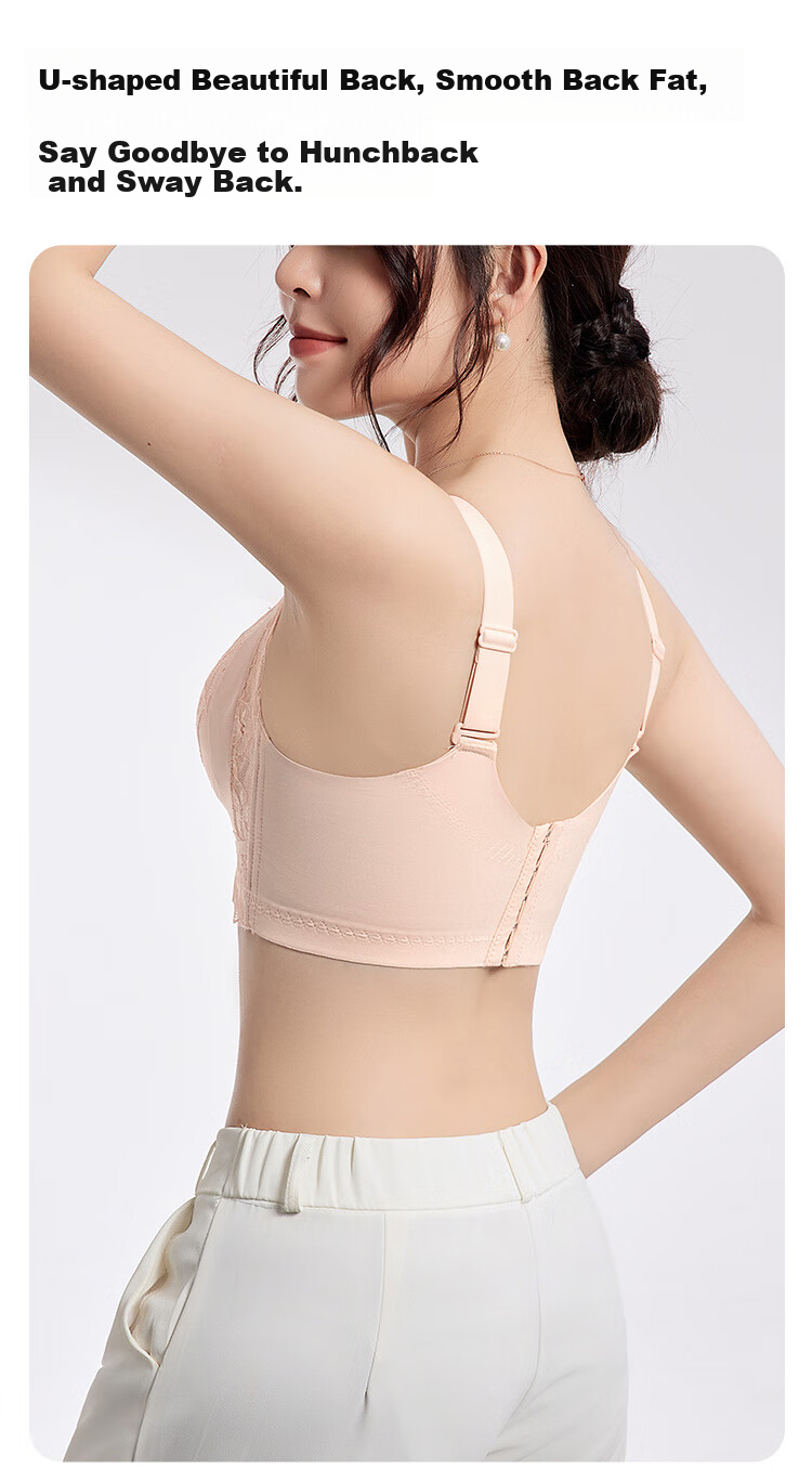 Женский бюстгальтер GRACEWELL Push-Up Bra, бесшовный, с косточками, кружевной, с боковой поддержкой, для маленькой груди