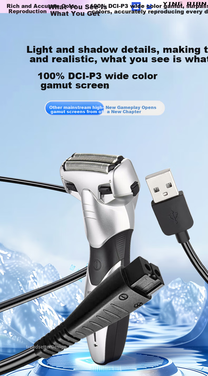Кабель для зарядки Yingqian для бритв Panasonic, USB-кабель для бритв, автомобильное зарядное устройство ES-RT64/87/ES