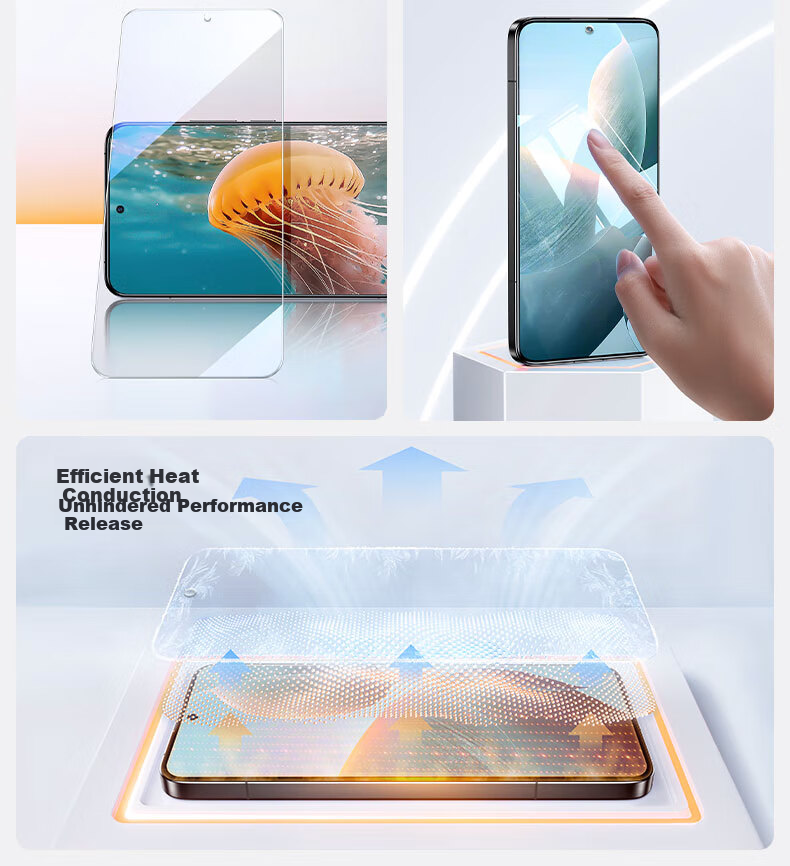 Защитное стекло SmartDevil для Xiaomi Redmi K70/K70 Pro, антибликовое, антиотпечатки, 2 шт.
