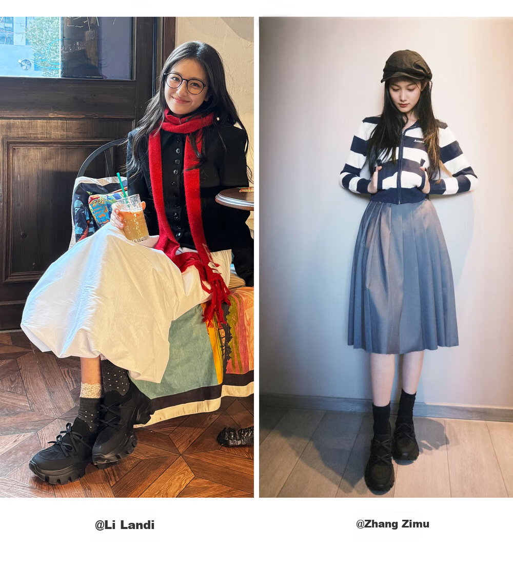 Женские кроссовки STACCATO Yang Mi's Same Style 2026 Spring Butterfly Island Dad Shoes, серебристо-серые, размер 39
