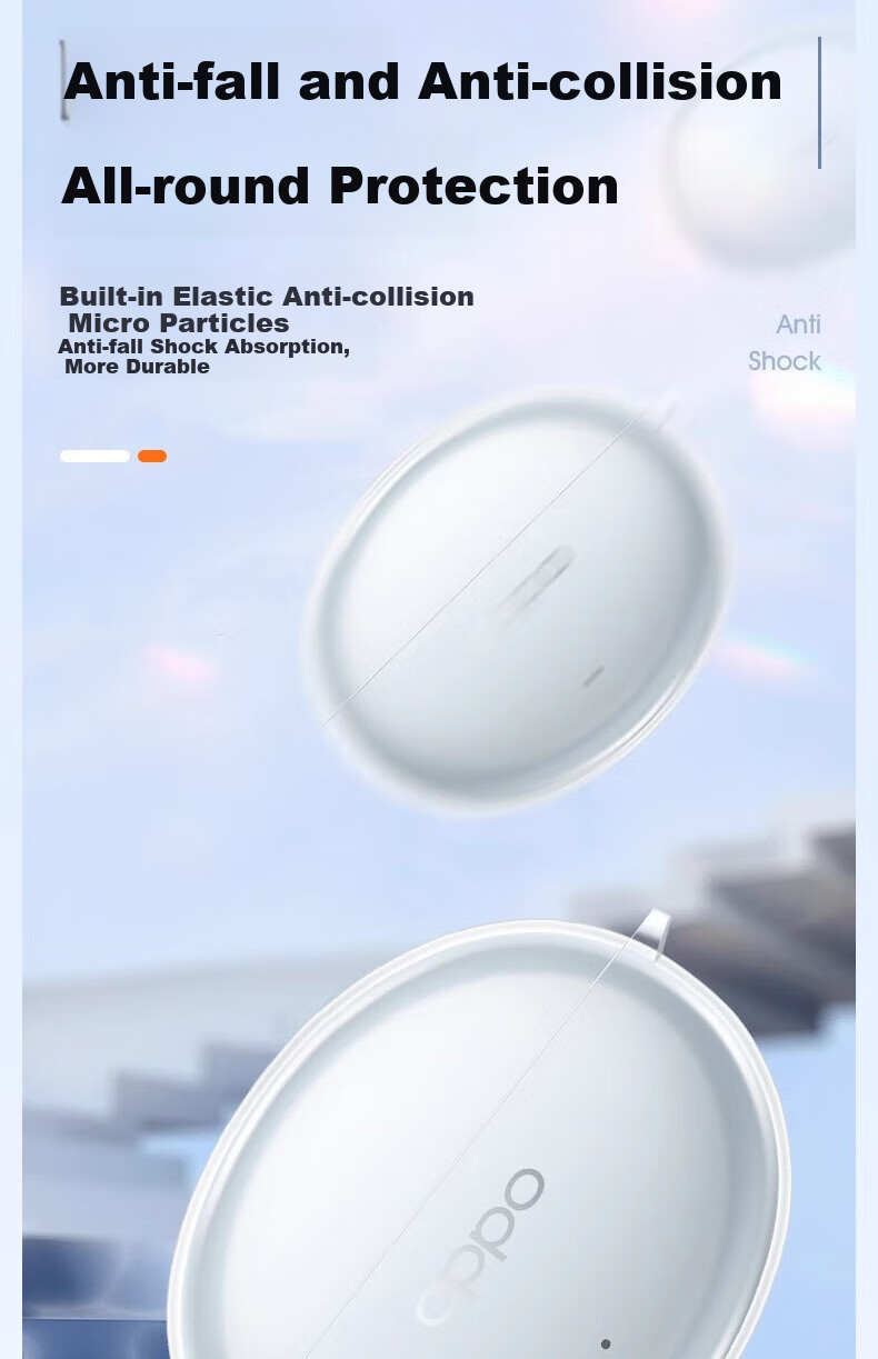Защитный чехол Masentek для наушников OPPO Enco Free 4, совместим с OPPO Air 3/Air 4i/X2/4pro/R4/New Edition, мягкий ТПУ, противоударный