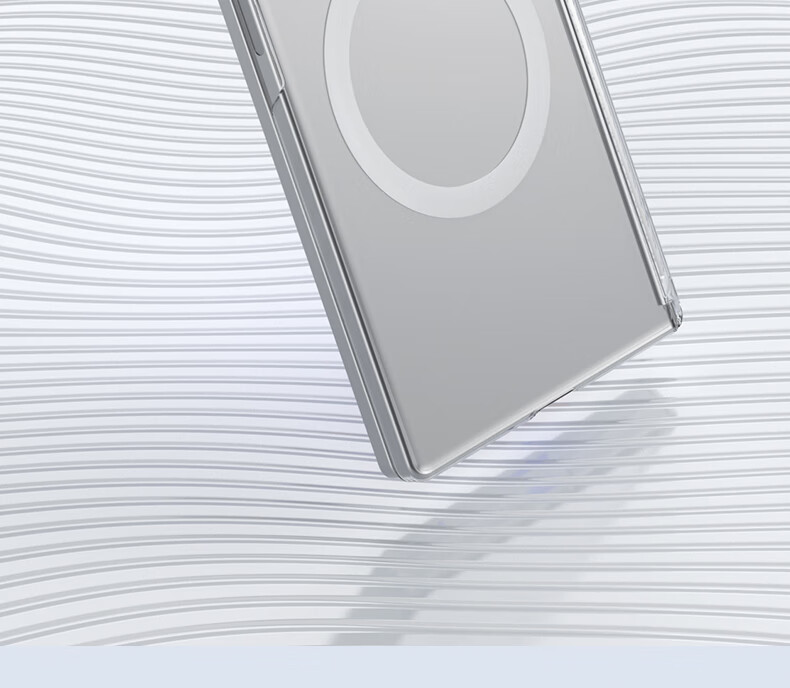 Чехол Lanxingxiansheng для Samsung Z Fold7, прозрачный, магнитный, противоударный