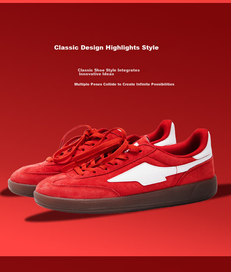 Кроссовки AVIA Aiwelia 2025 Retro Training Shoes, спортивные повседневные кроссовки для мужчин и женщин, обувь с Т-образной носком, красно-белые, размер 40
