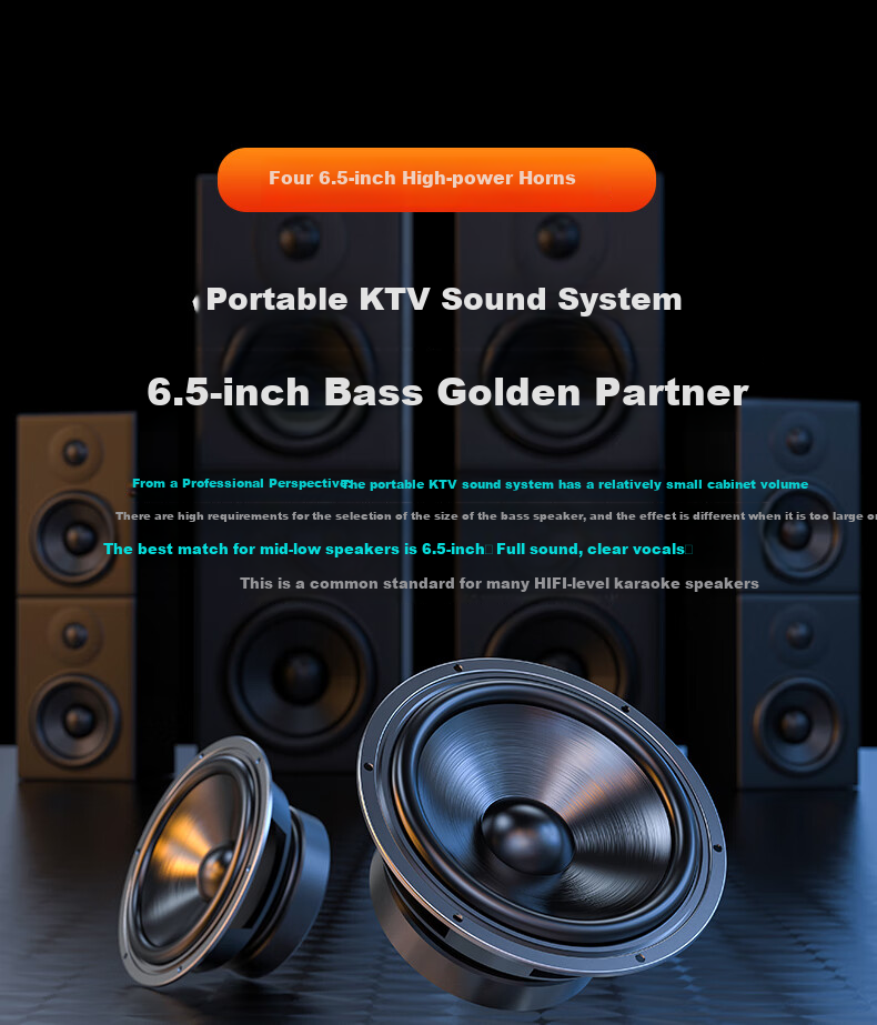 Аудиосистема SANSUI E93, портативная, домашняя караоке-система, Bluetooth, Wi-Fi, USB, HDMI, 2.1 канальная, с микрофонами