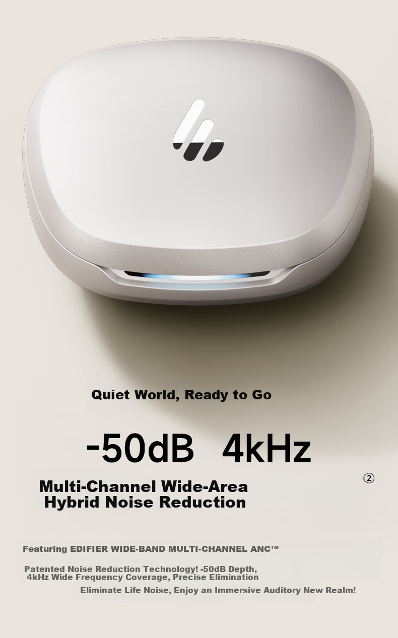 Беспроводные наушники EDIFIER NeoBuds Pro3 с шумоподавлением, Bluetooth, синий