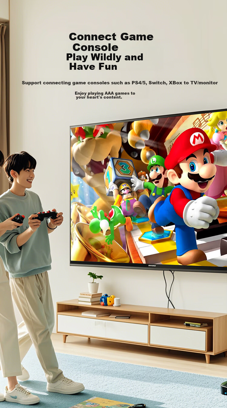 Кабель HDMI ZLEEE версии 2.0, 4K, 3D, 1.5 метра, H101D, для ноутбука, ТВ, проектора, монитора
