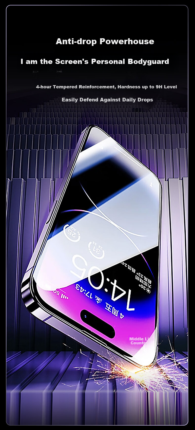Защитное стекло для экрана KOOLIFE для iPhone 14 Pro, совместимо с iPhone 14/13/13 Pro, высокое разрешение, полное покрытие, ультратонкое, пылезащитное, 2 шт.