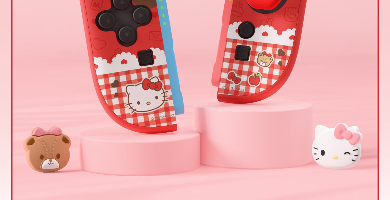 Защитный чехол Jixiang для Nintendo Switch 2, официальный чехол Sanrio, съемный жесткий чехол, ударопрочный, можно подключать к док-станции, чехол для Switch 2-го поколения