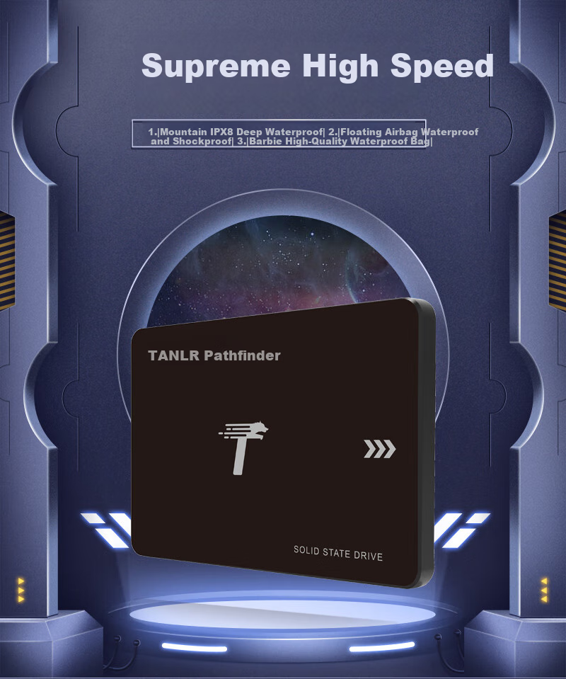 SSD накопитель TANLR TR007 Series, 512 ГБ, SATA III, 2.5 дюйма