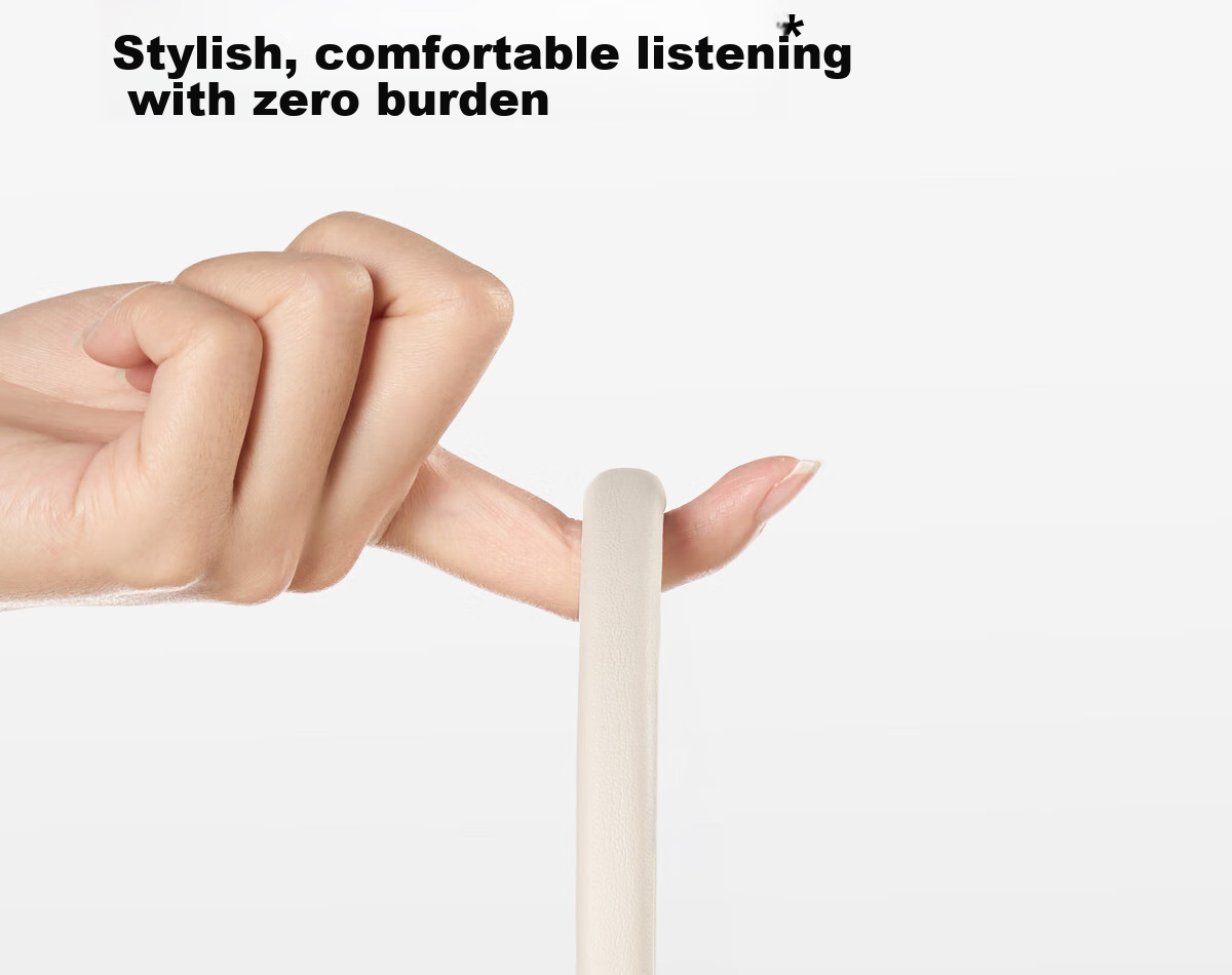 Беспроводные Bluetooth-наушники Manbuzhehuazai Doo Ace, ретро-стиль, Bluetooth 6.0, проводное и Bluetooth-соединение, для Apple, Huawei, Xiaomi, цвет "Мать-жемчуг белый"