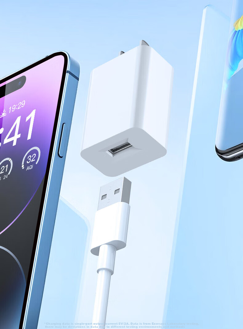Зарядное устройство KOVOL 5V 2A USB, сетевой адаптер питания для телефонов Apple, Android, OPPO, наушников, смарт-часов, вентиляторов, настольных ламп