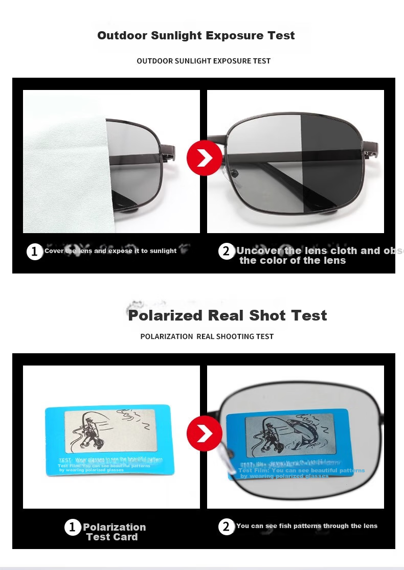 Polarized Sunglasses Shiyun for Men, Day And Night Use, Driving Goggles, Fishing Glasses