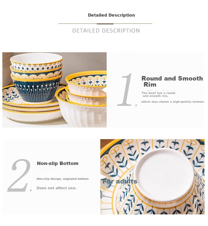 Набор посуды CERAMICS Nordic Style, японский стиль, 16 предметов, керамика, для дома, для новоселья, золотистый