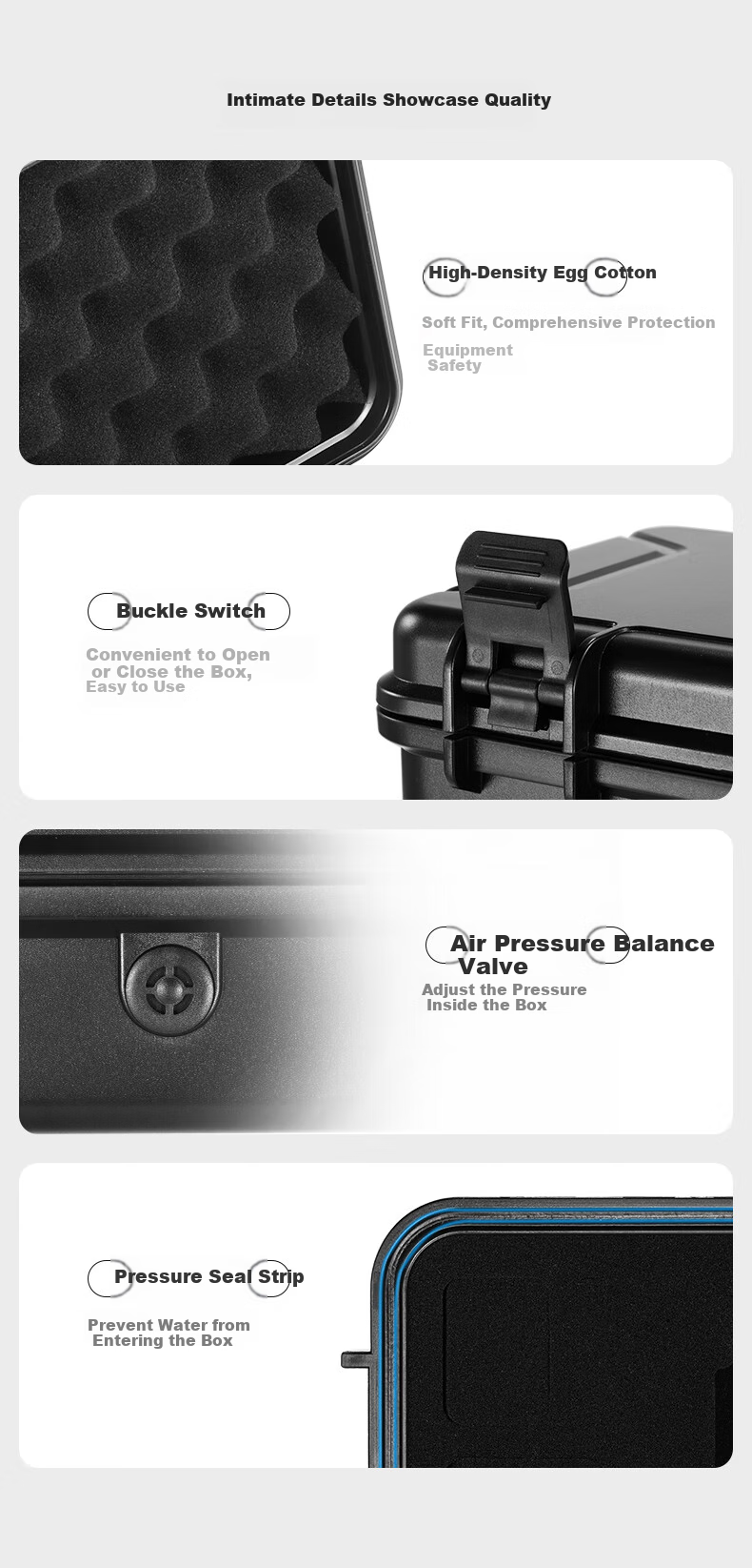 Защитный кейс NEEWER для камеры DJI Pocket 3, водонепроницаемый, противоударный, для хранения аксессуаров