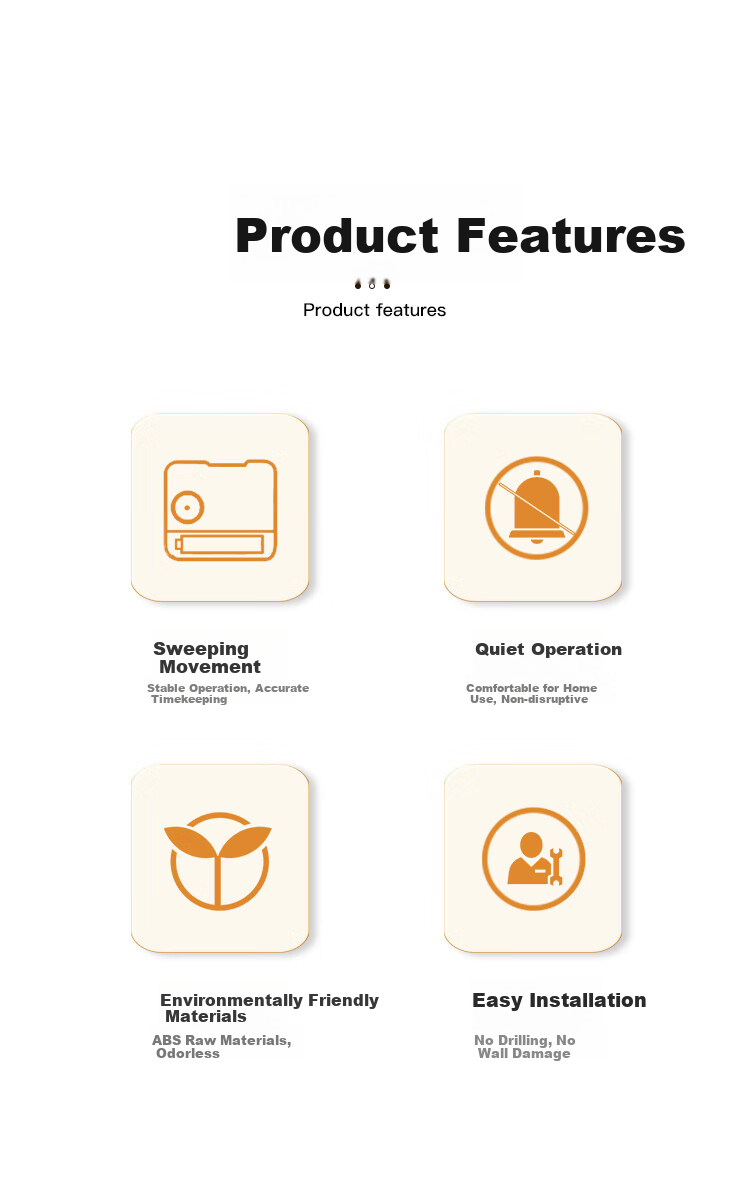 Настенные часы Compas C2866 Black, 30.5 см, кварцевые, круглые, пластик, стекло, черный