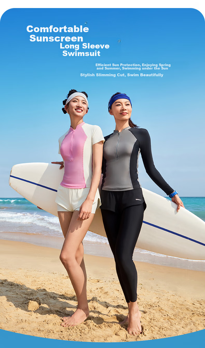 Женский купальник Speedo с длинным рукавом