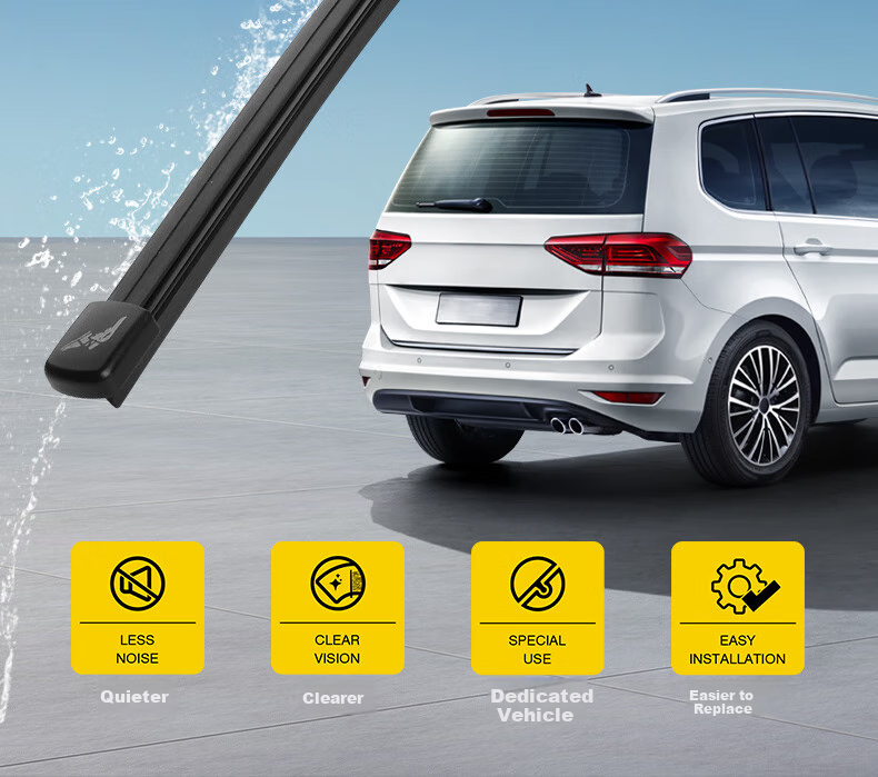 Задняя щетка стеклоочистителя Goodyear для Audi Q3 (2019-2024), бескаркасная, 14 дюймов
