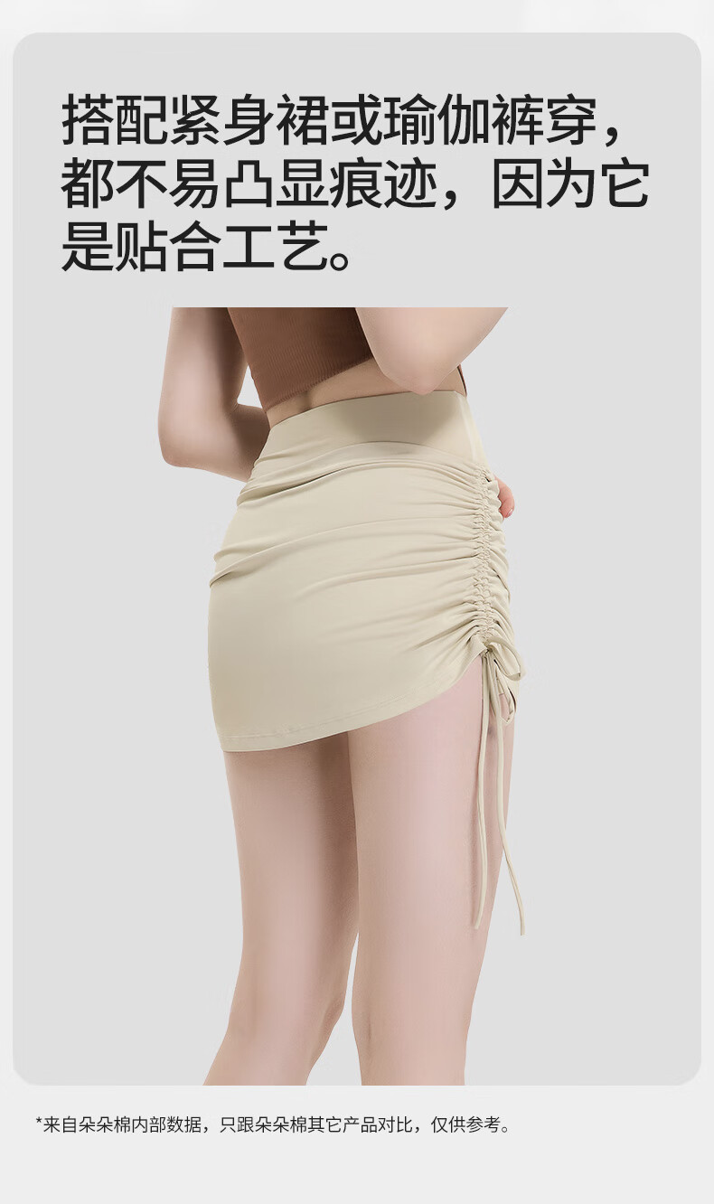 Комплект женских трусов Duoduo Cotton, 3 шт., модель "Камелия", из 100% хлопка, антибактериальные, средней посадки, размер L