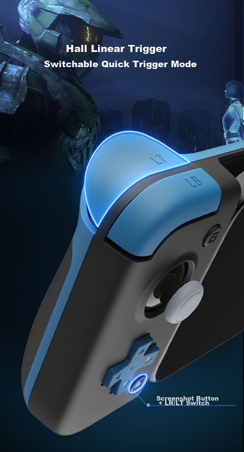 Bluetooth-геймпад Gamesir X2s для Android, Switch, мобильных игр, облачных игр, iOS