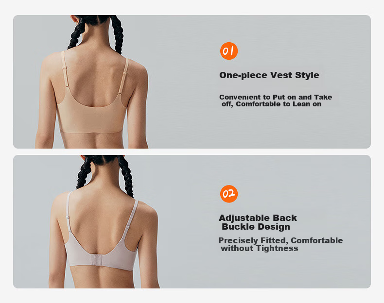 Бюстгальтер NEIWAI Orange Label, бесшовный, мягкая поддержка, без косточек, с фиксированными чашками, для женщин