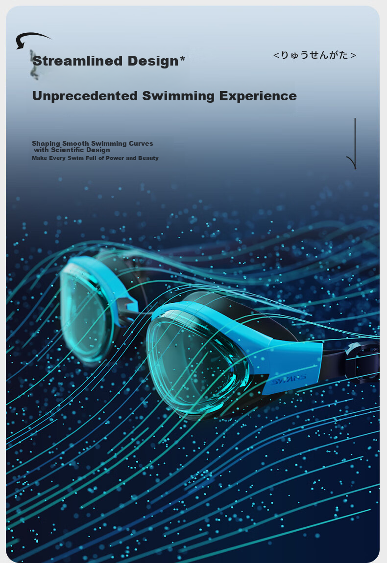 Очки для плавания с шапочкой