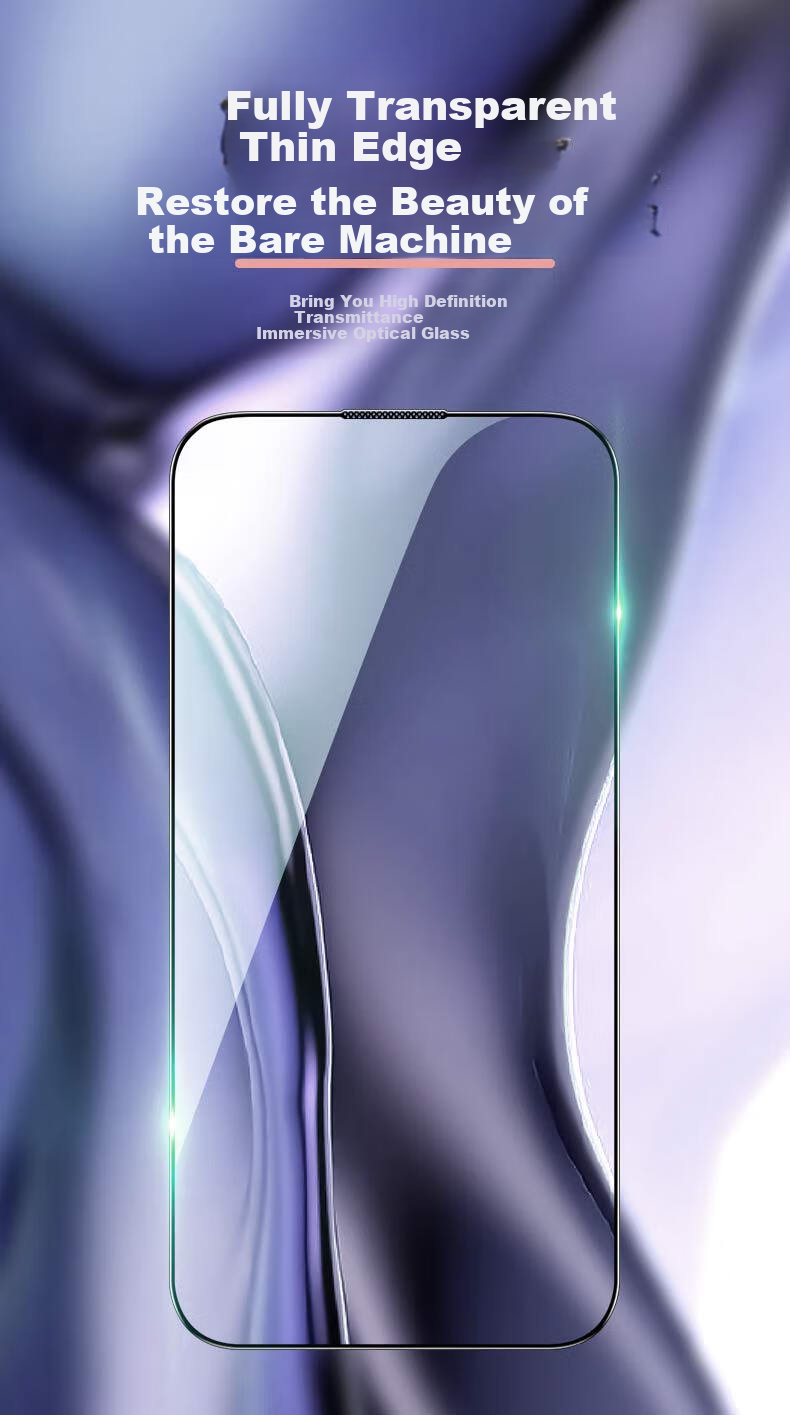 Защитное стекло Smorss для Apple iPhone 16 Pro, противоударное, антибликовое, с полной защитой экрана, 2 шт.