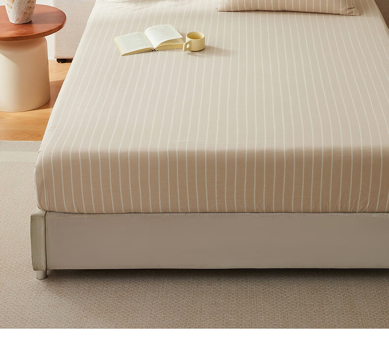 Наматрасник Mercury Home Textile 100% хлопок, 60 нитей, стираный длинноволокнистый хлопок класса А, 180x200 см, розовый