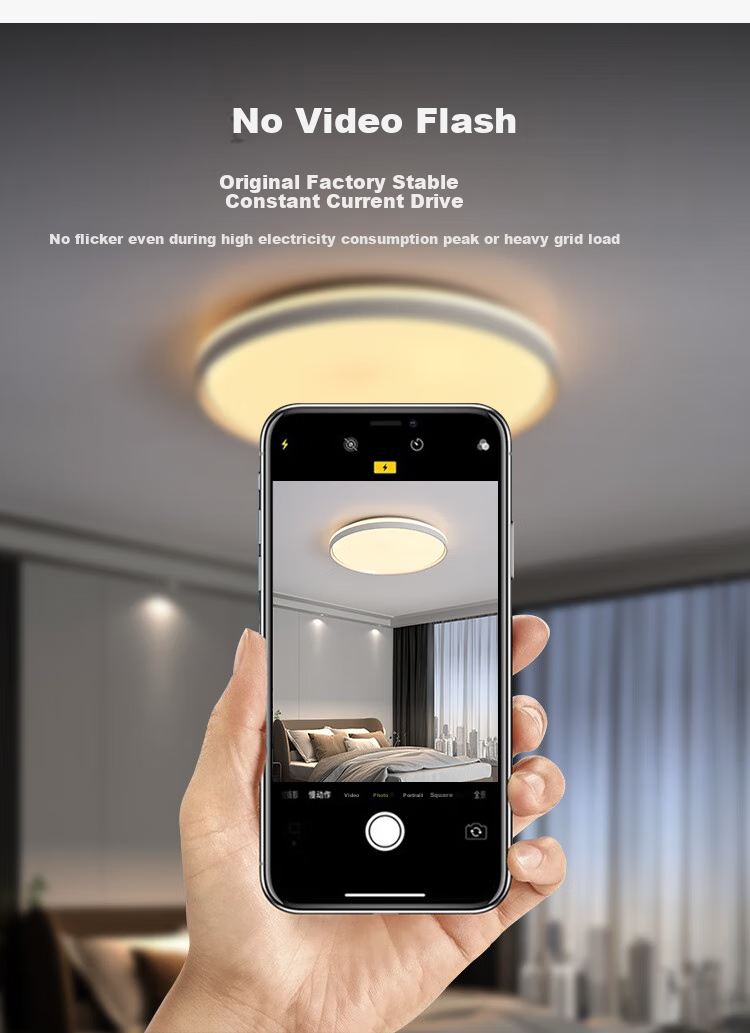 Потолочный светильник FSL Foshan Lighting, современный минималистичный дизайн для кабинета и детской комнаты, энергосберегающая лампа, 36 Вт, умное управление Mijia, модель Chenyao