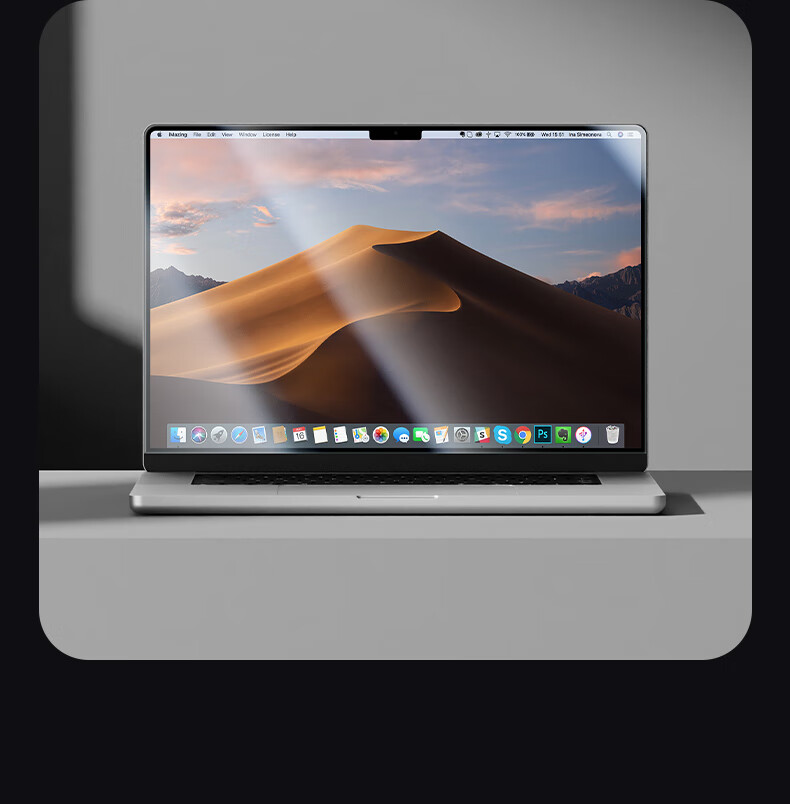 Защитная пленка DiYiGongFang для Apple MacBook Air 13.6 дюймов (M4/M3/M2), HD закаленное стекло, 2 шт.