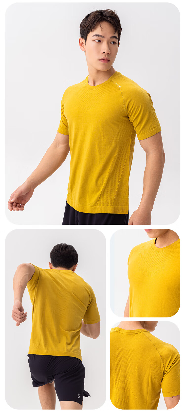 Спортивная футболка UTO Merino Wool с коротким рукавом, женская, для бега и хайкинга, цвет "Кленовый коричневый", размер M