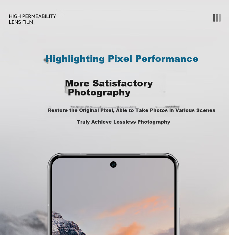 Защитная пленка для камеры Lanxingxiansheng для VIVO X200 Ultra, противоударная, противоцарапийная, закаленное стекло, 99% светопропускания