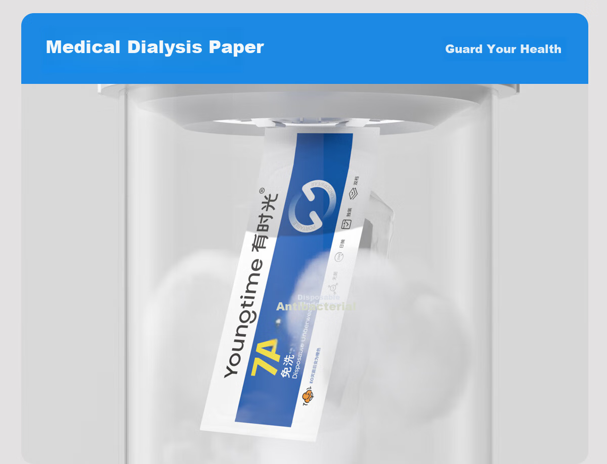 Одноразовые мужские боксеры Youshiguang, большие размеры, для путешествий, портативные, 6 шт., размер XL (130-170 цзинь)