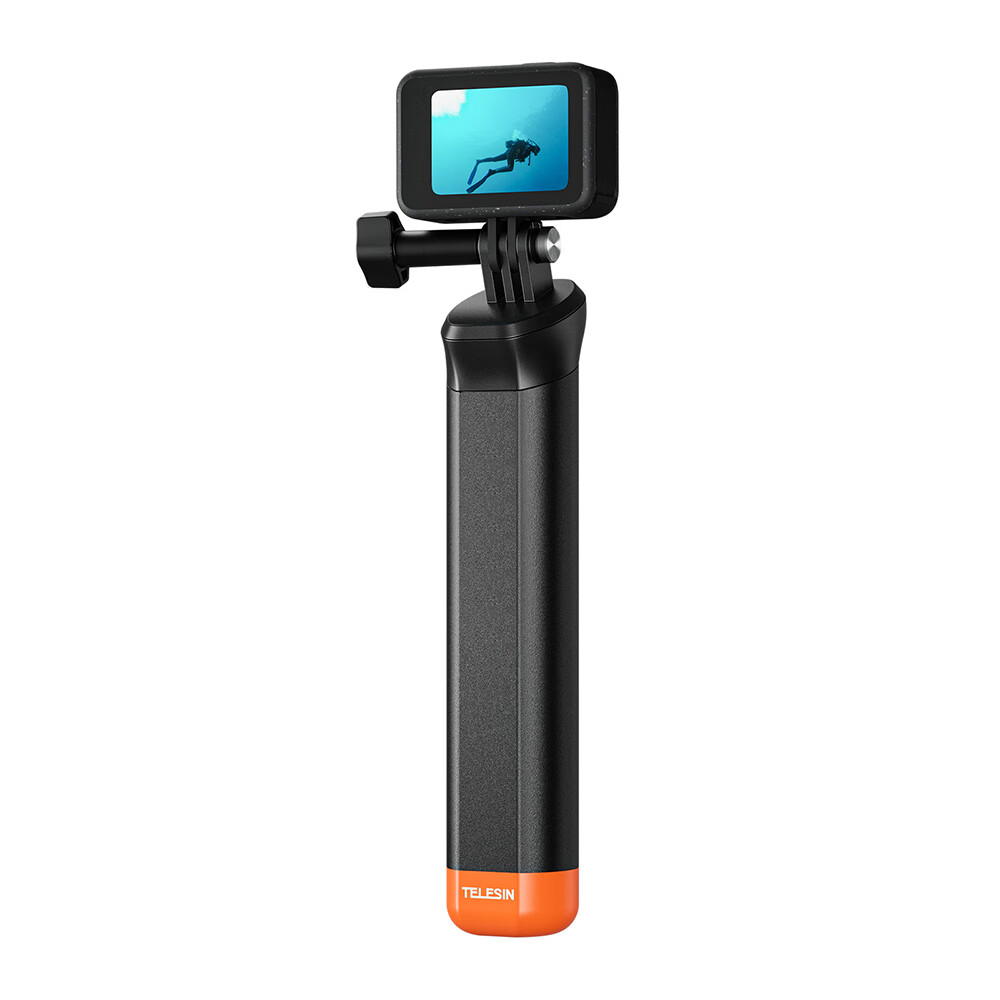 TELESIN Плавучий монопод для экшн-камер DJI Action, Insta360, GoPro