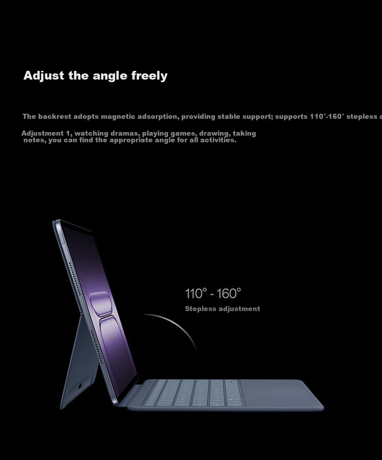 Клавиатура Yijia Tablet 2 Pro Smart Touch Keyboard, синяя