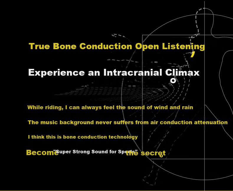 Наушники SHEYIN X5 True Bone Conduction Bluetooth, спортивные, водонепроницаемые IPX8, с микрофоном, 32 ГБ, белый и оранжевый