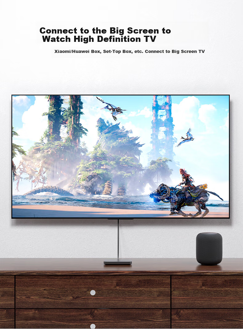Кабель Acasis HDMI версии 2.0, цифровой видеокабель 4K, 3D, профессиональный, для проекторов, ноутбуков, мониторов, телевизоров, ТВ-приставок, кабель для передачи данных, 5 метров