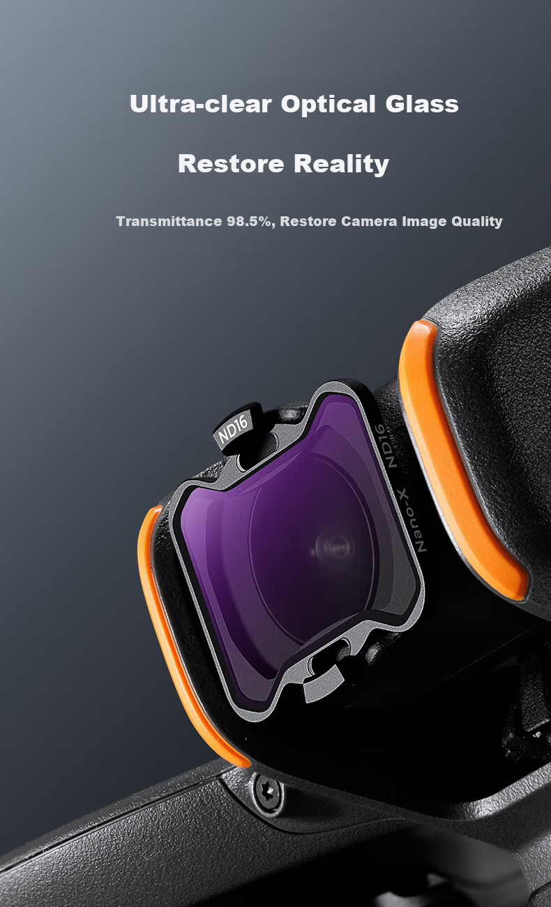 Комплект фильтров K&F CONCEPT для DJI Avata 2, ND8/ND16/ND32/ND64, аксессуары для дрона