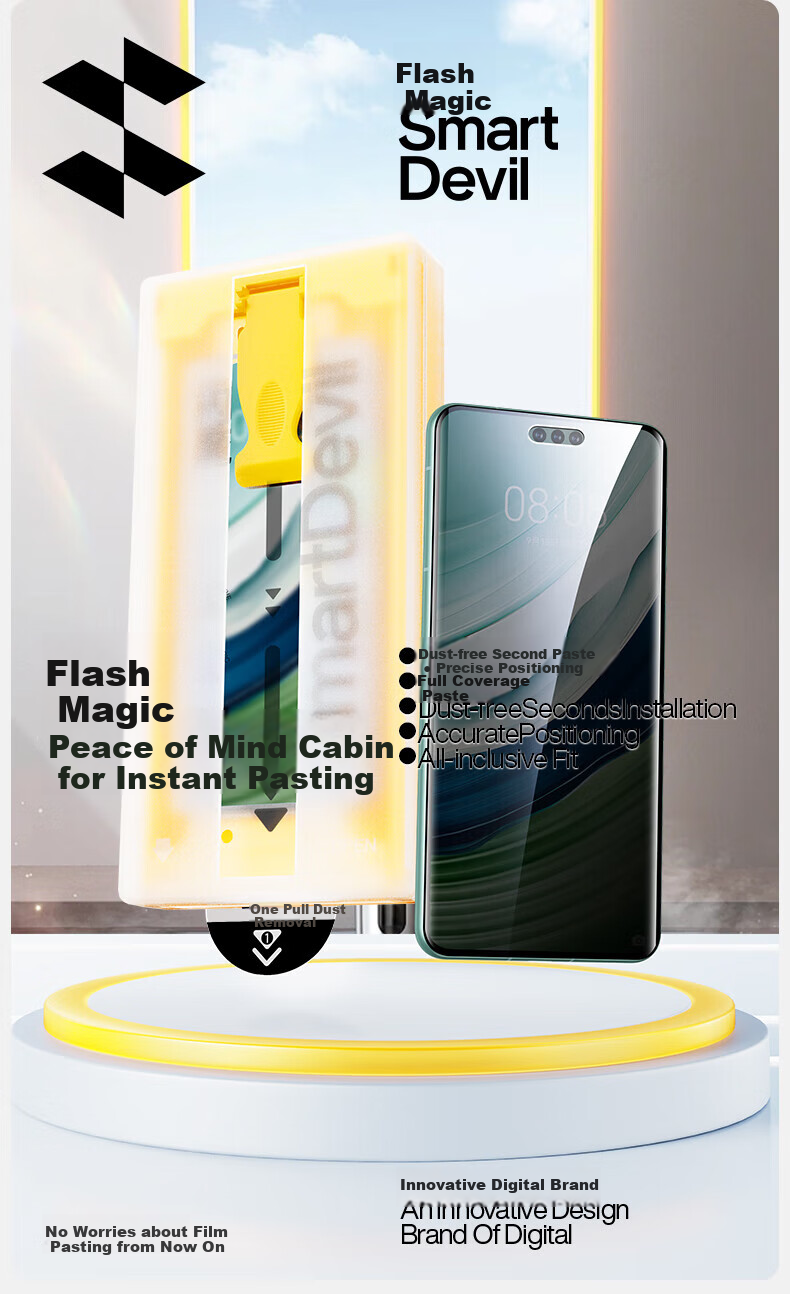 Защитная пленка Shanmo для Huawei Mate60 Pro, закаленное стекло, антиотпечатки, защита от падений, чувствительная к касанию, устойчивая к царапинам защитная пленка для смартфона Mate60